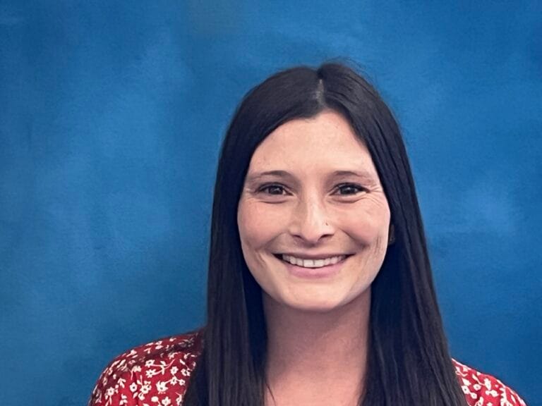 a photo of alexis barry, who is a special education teacher at sisters elementary school
