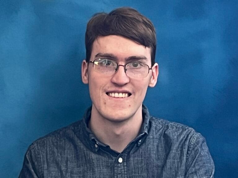 a photo of ryan hirth who is a math teacher at sisters high school