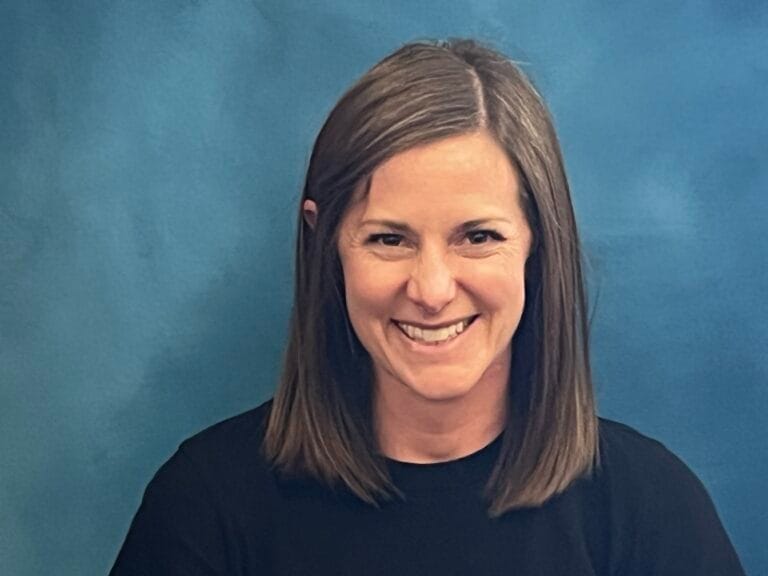 a photo of sarah miller, a speech language pathologist for sisters school district