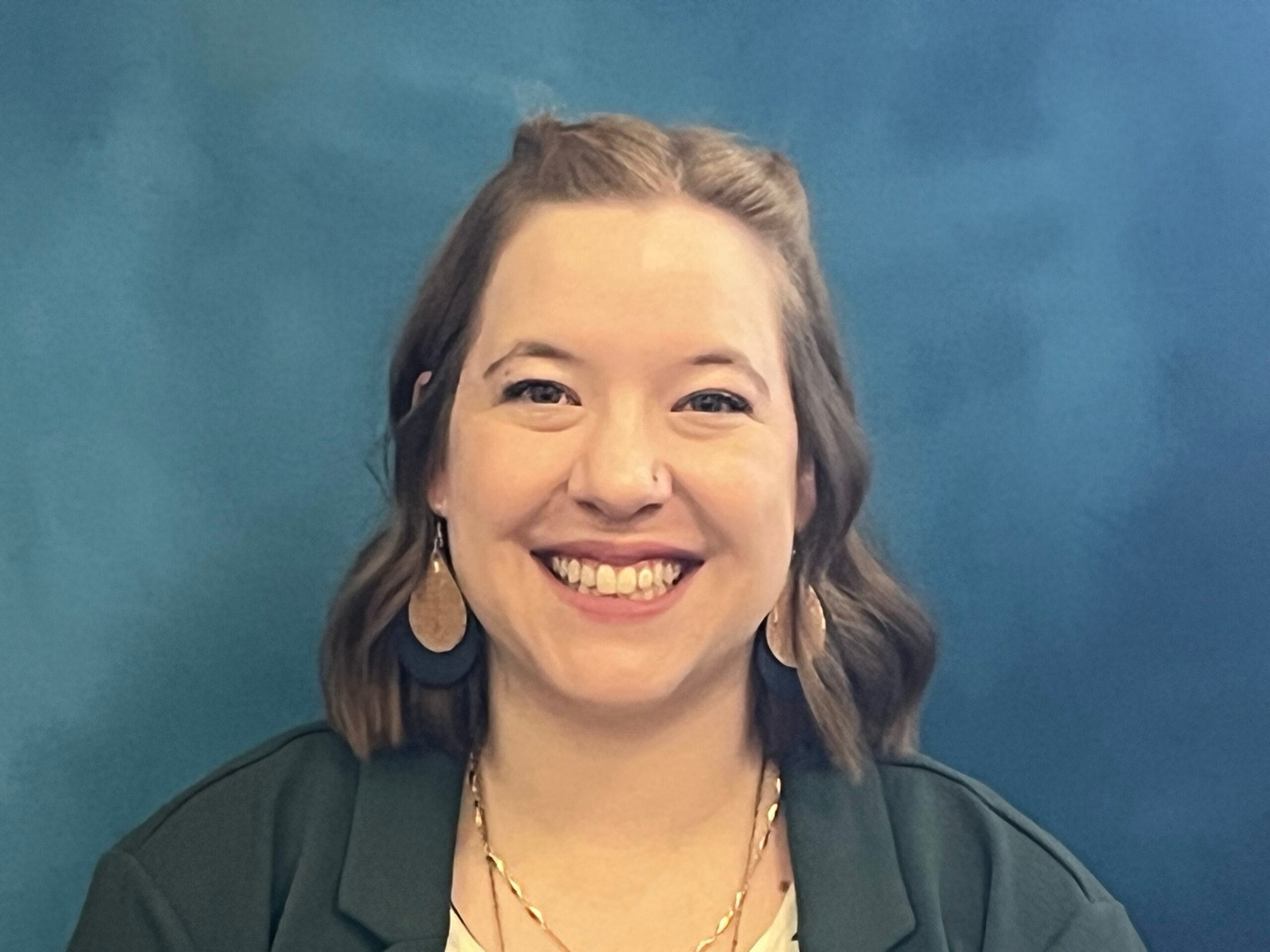 This is a photo of Kaely Knight, the district's data and student information specialist