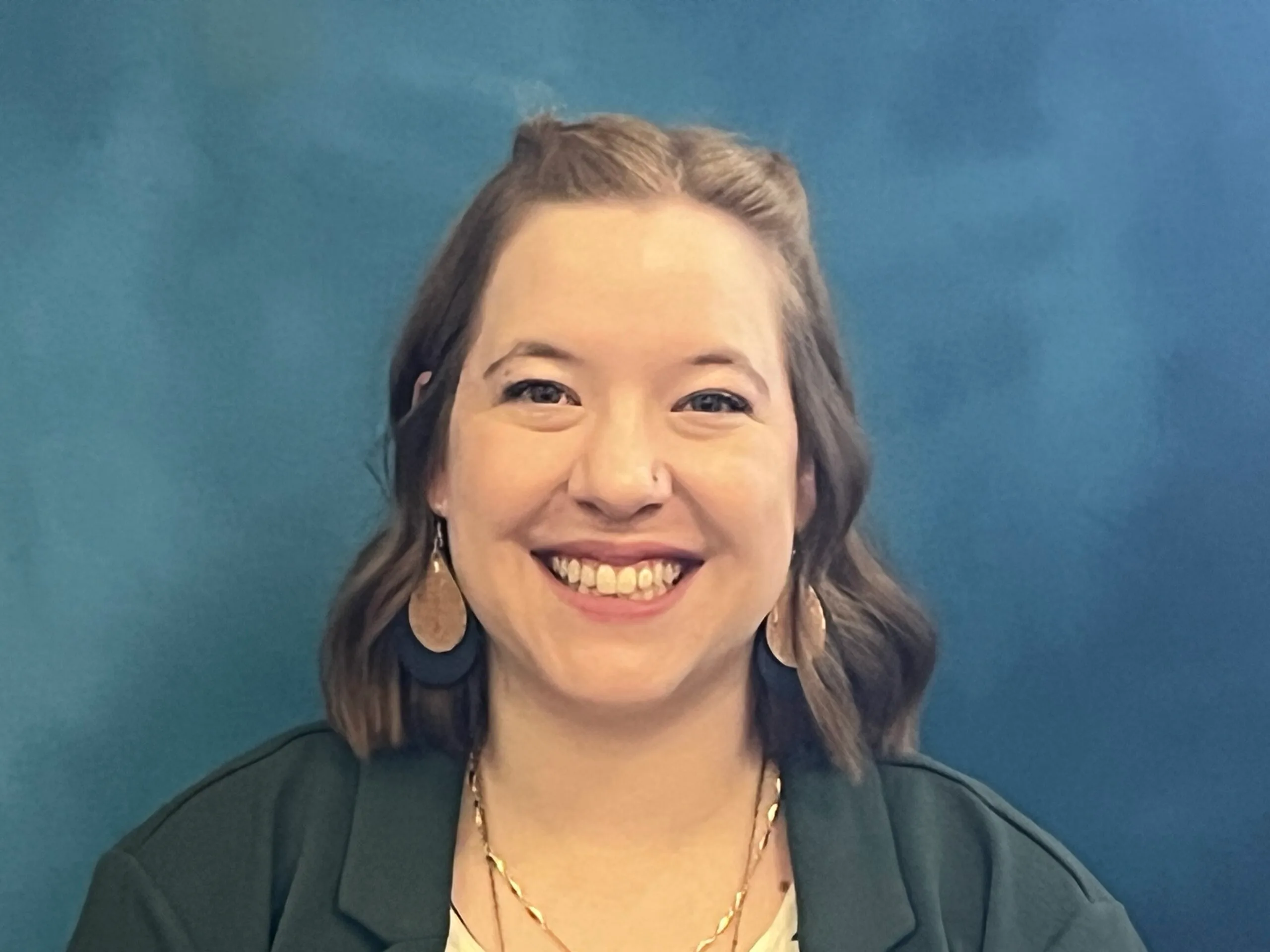 This is a photo of Kaely Knight, the district's data and student information specialist