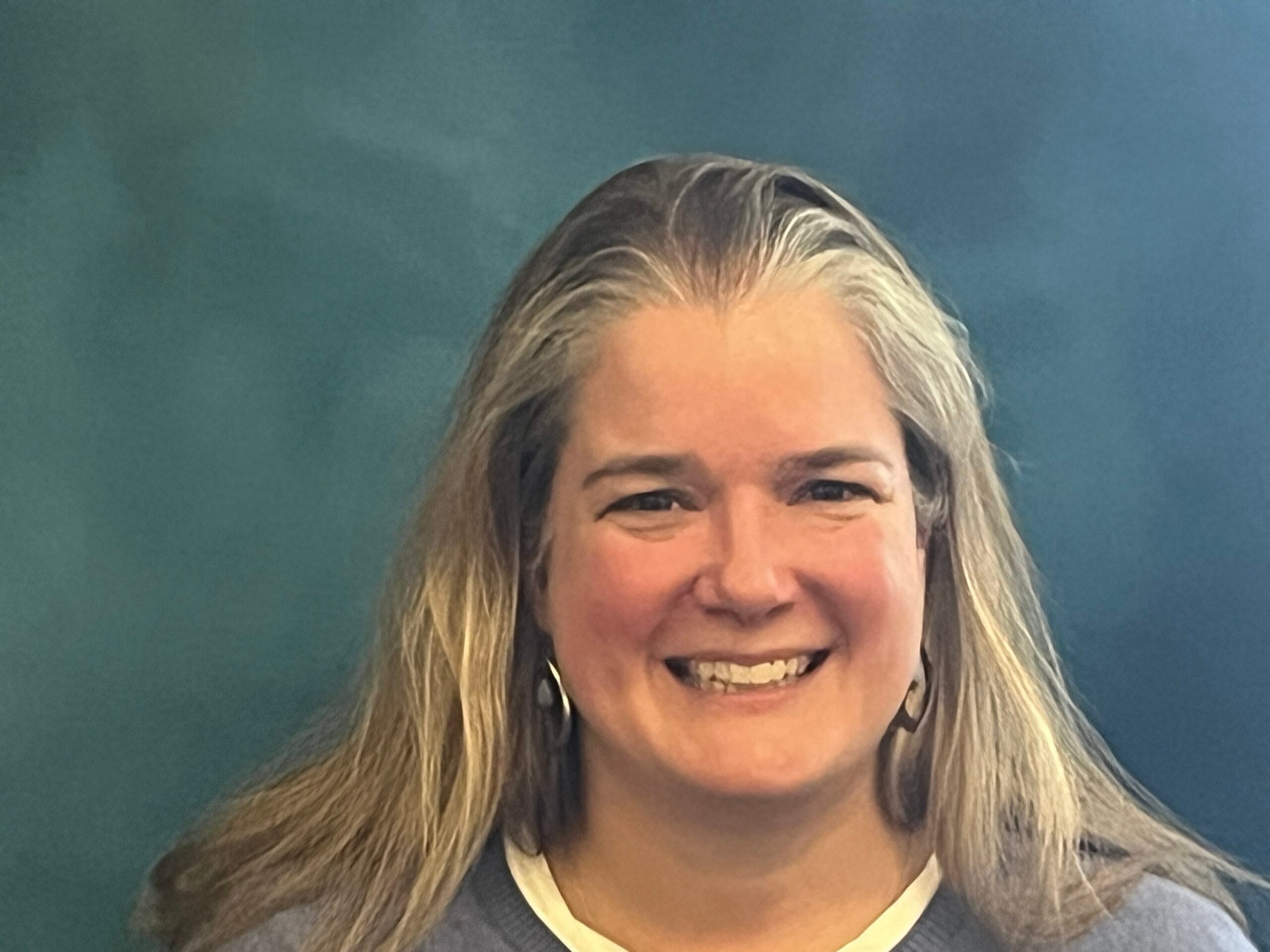 This is a photo of Aimee Hammonds, the Studio Day Coordinator for Sisters School District